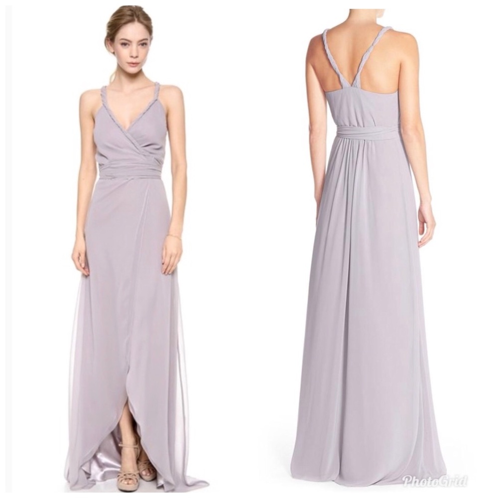 Joanna August Parker dress in Silver Bells
